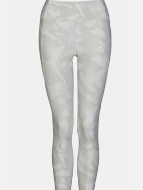 CALIA by Carrie Underwood Women's Light Gray Camo High-Waist Leggings